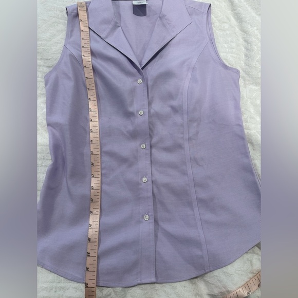 Brooks Brothers Lavender Purple semi fitted non iron Button Down Shirt - Picture 6 of 7